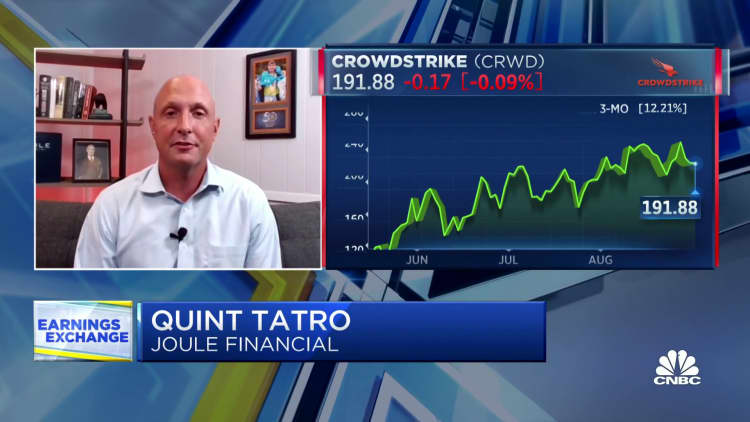 CrowdStrike is a growth company that's a dangerous investment, says Joule Financial's Quint Tatro