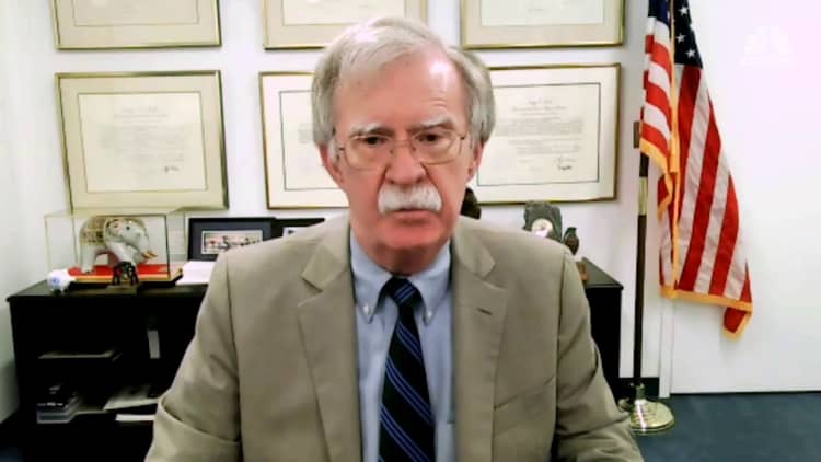 Watch CNBC's full interview with former U.S. National Security Advisor John Bolton
