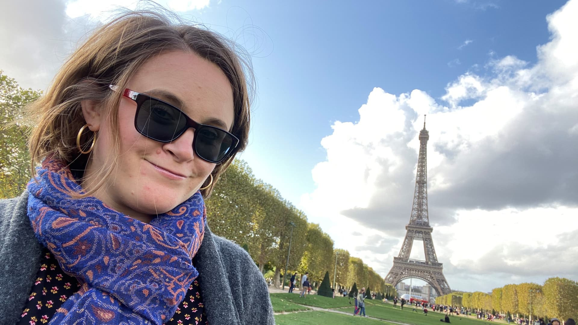 Alexandra Steinheimer during a recent trip to Paris