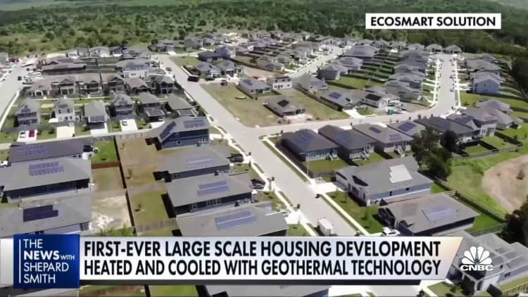 First-ever housing development powered, heated and cooled by geothermal technology