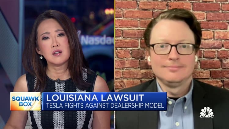 Tesla files lawsuit challenging Louisiana's dealership model
