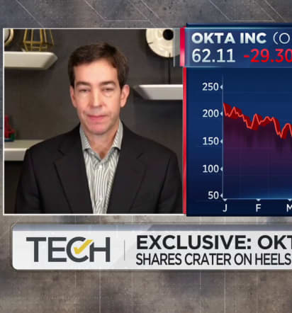 These corrective actions will lead the company to positive momentum in the future, says Okta CEO