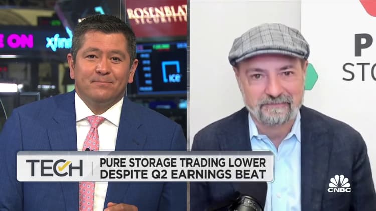 Demand is actually increasing for data centers, says Pure Storage CEO