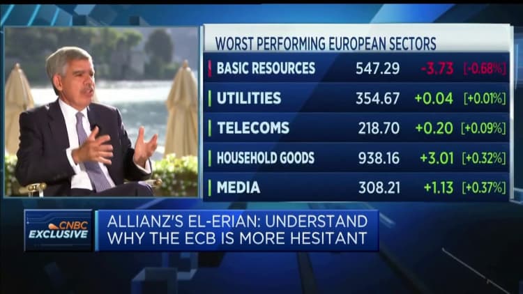 Allianz's El-Erian: Sovereign bond valuations 'up there' but looking for alternatives