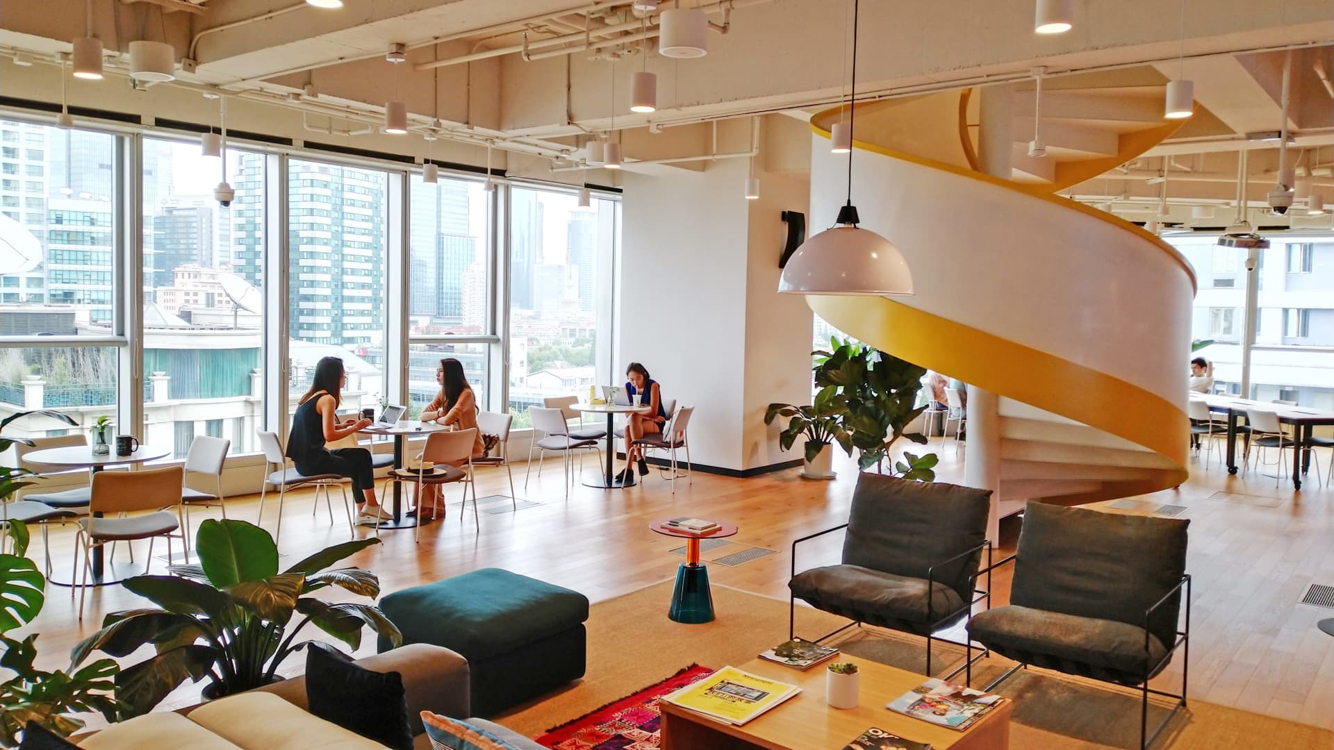 Inflation and hybrid work ‘skyrocketed’ demand for flexible workspace, WeWork sa..