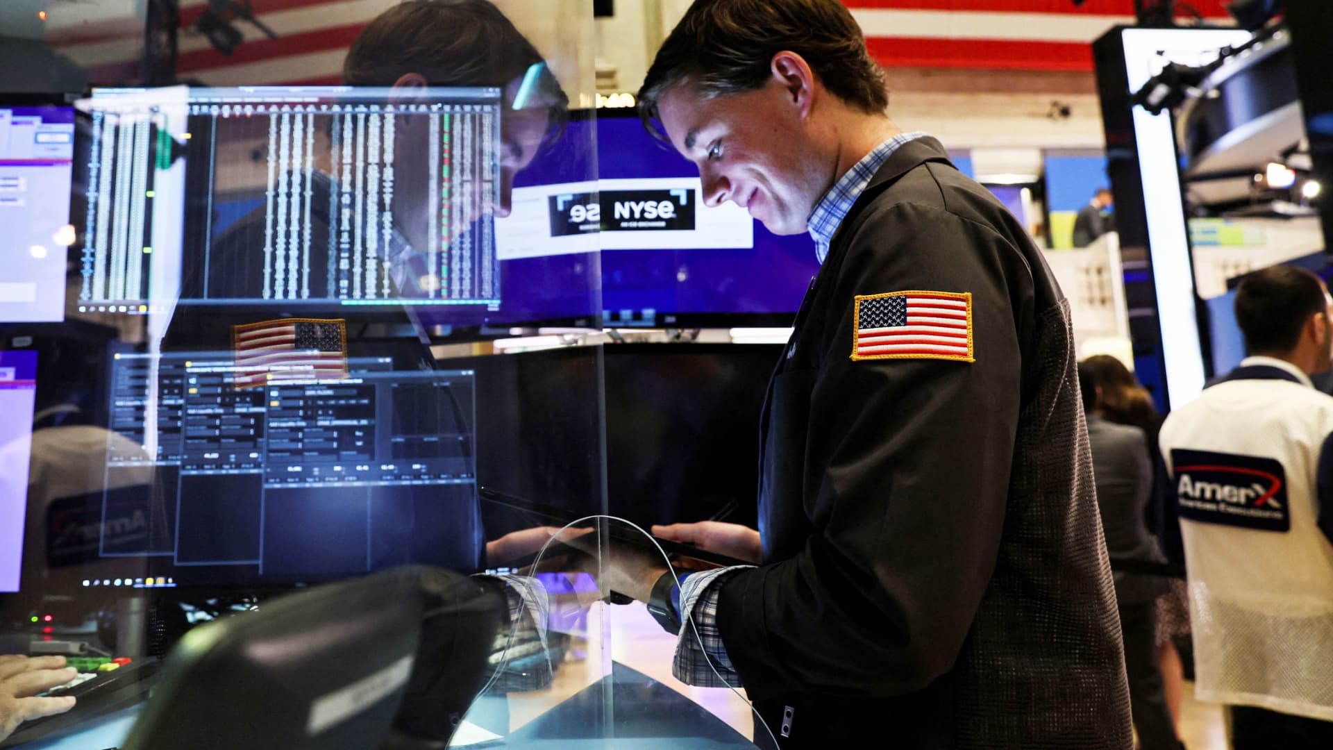 Stock futures are little changed as traders look forward to more economic data
