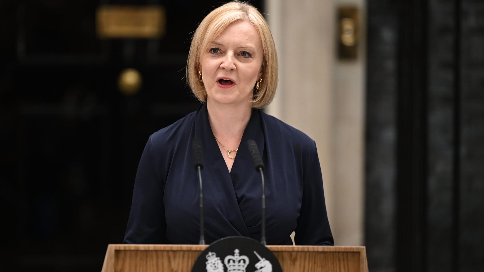 ‘We can ride out the storm’: Liz Truss promises immediate action on energy bills in first speech as UK PM