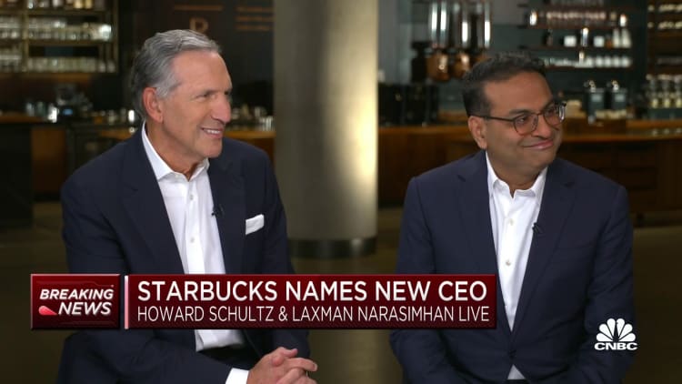 Starbucks Founder Howard Schultz on New CEO: I'll Never Go Back, We Found the Right People