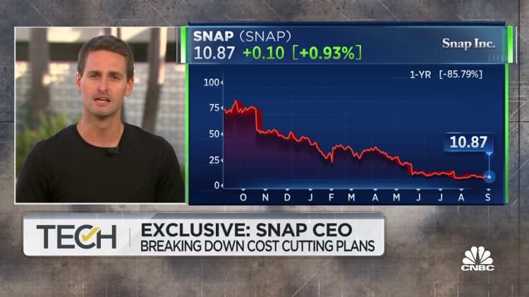 Snap co-founder & CEO comments on product growth amid heightened competition