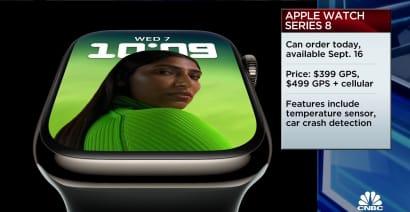 Apple unveils Apple Watch Series 8