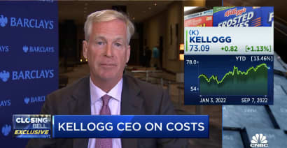 Consumer has proven resilient despite inflationary pressures and Covid challenges, says Kellogg CEO