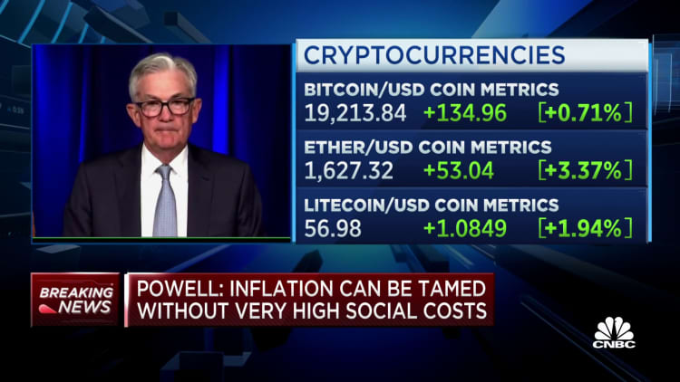 U.S. needs appropriate crypto regulation, says Fed Chair Jerome Powell