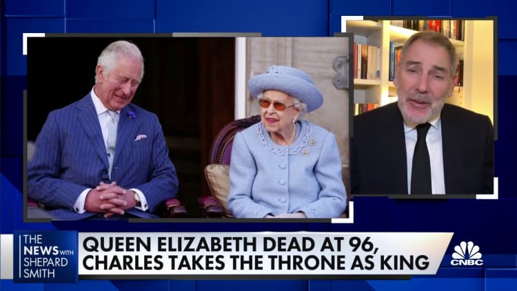 Charles takes over the British throne