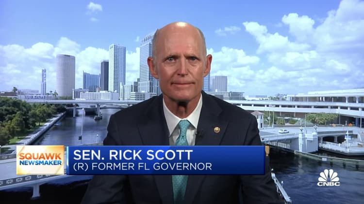 Democrat government spending is causing inflation, says Sen. Rick Scott