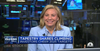 Handbags, leather goods and footwear have proven resilient, says Tapestry CEO
