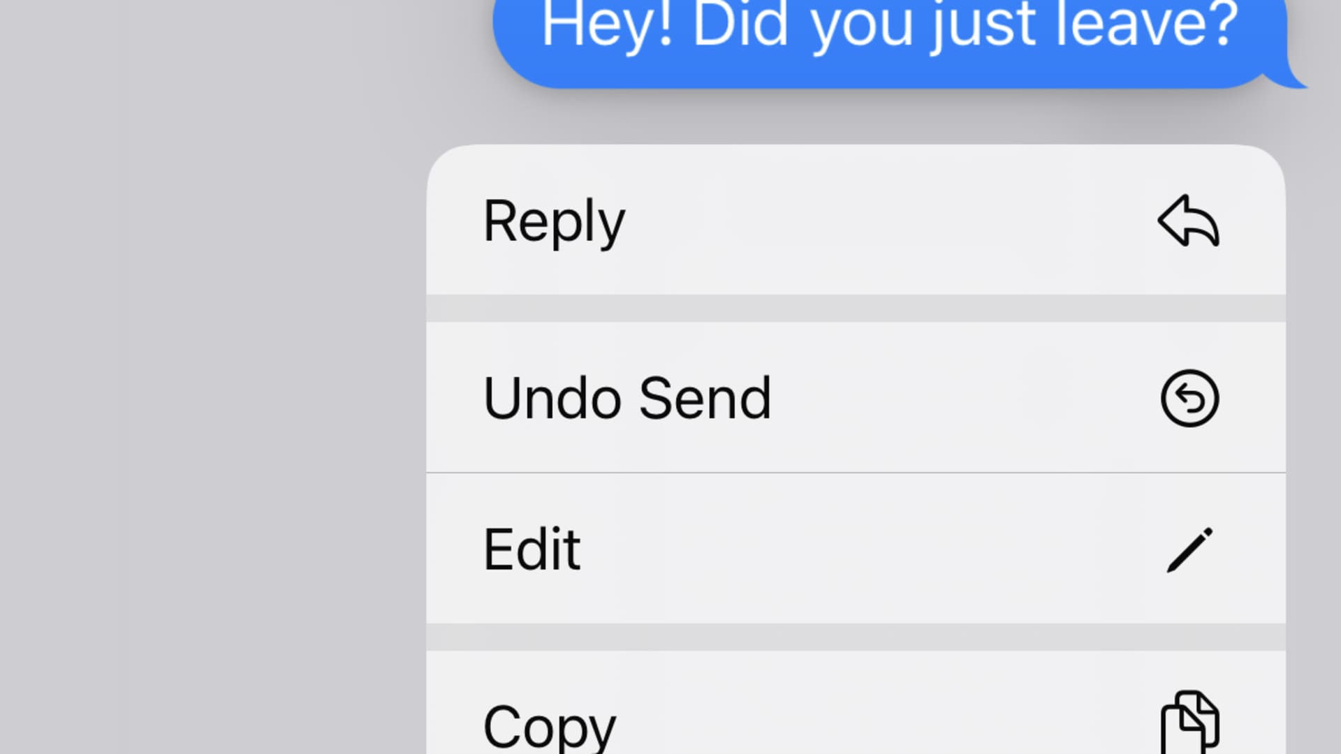 You can now edit and delete iMessages on iOS16.