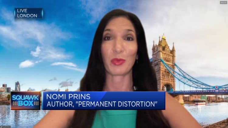 The Fed is likely to 'pivot' in three stages, says Nomi Prins