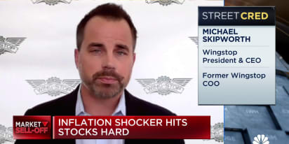 We are seeing meaningful deflation in our business, says Wingstop CEO, Michael Skipworth