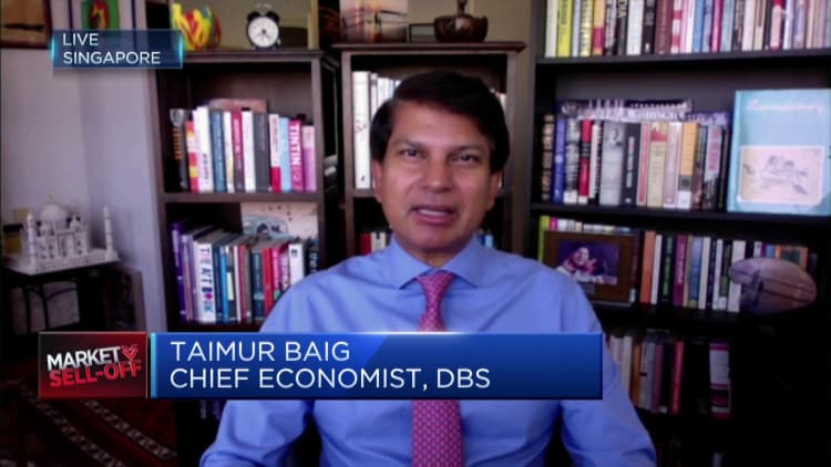 Asia's central banks risk being 'forced' to raise rates more than they want, says DBS Bank