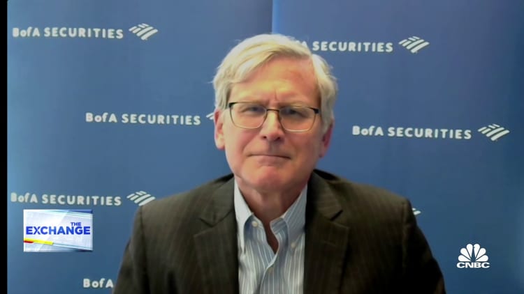 We need to get the unemployment rate up to bring down inflation, says BofA's Harris