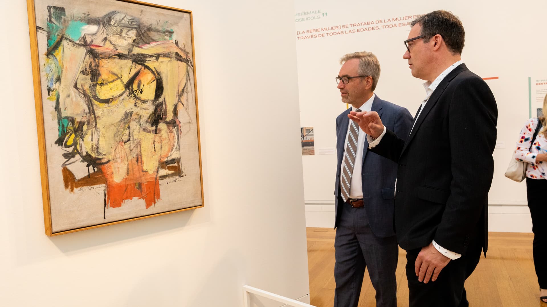 “Woman-Ochre” de Kooning’s painting from theft to its return home