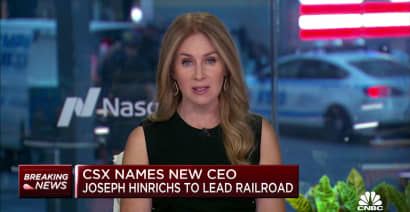 CSX names former Ford exec Joe Hinrichs as new CEO