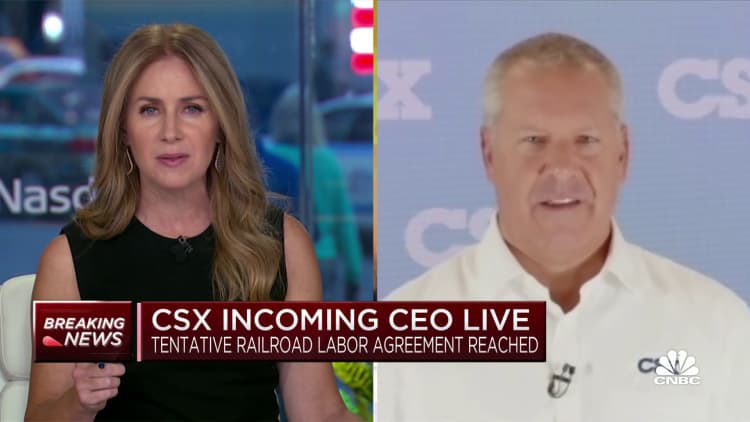 Incoming CSX CEO: Rail is still a lower-cost opportunity for shippers