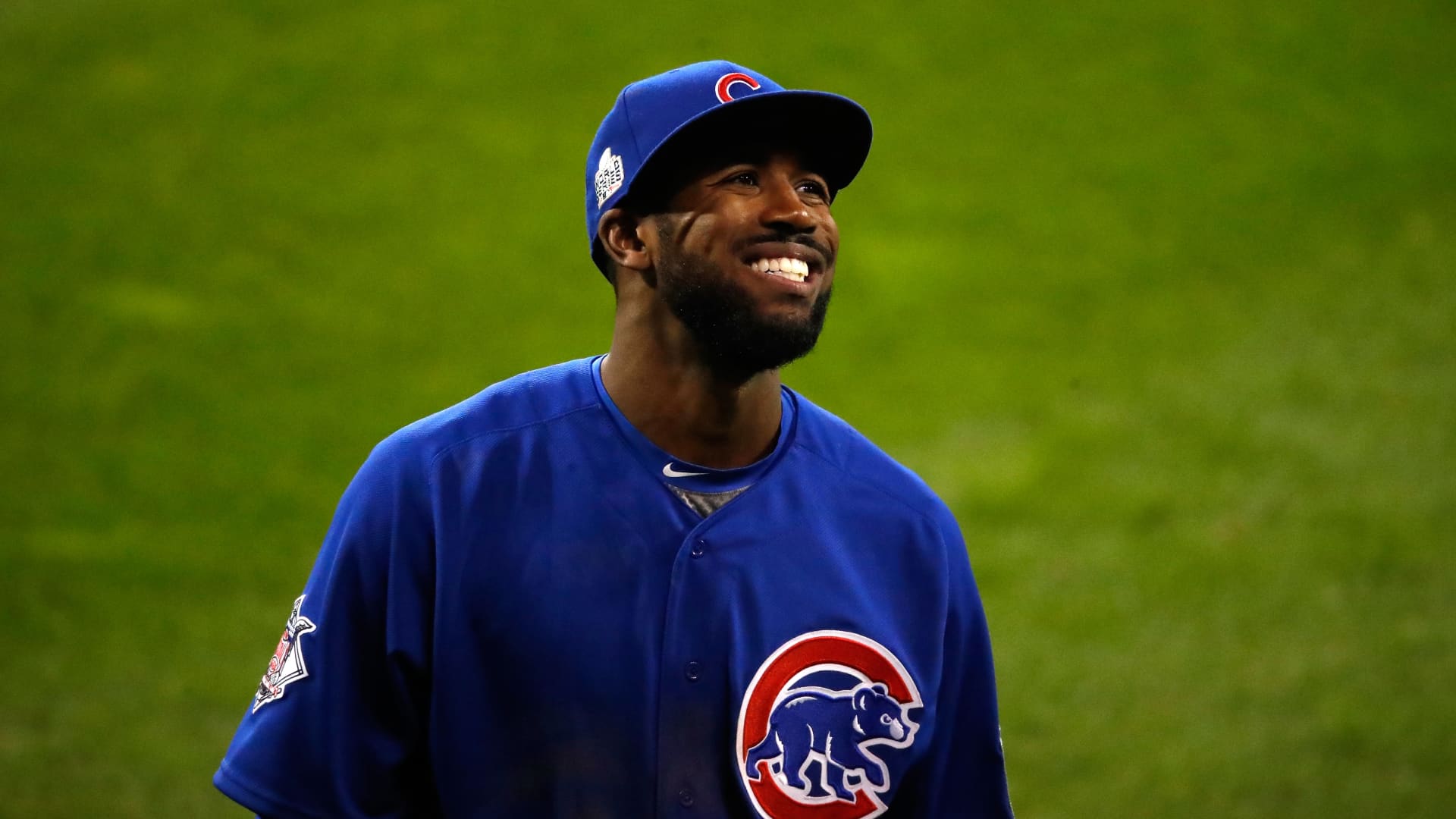 Dexter Fowler during game seven of the 2016 World Series.