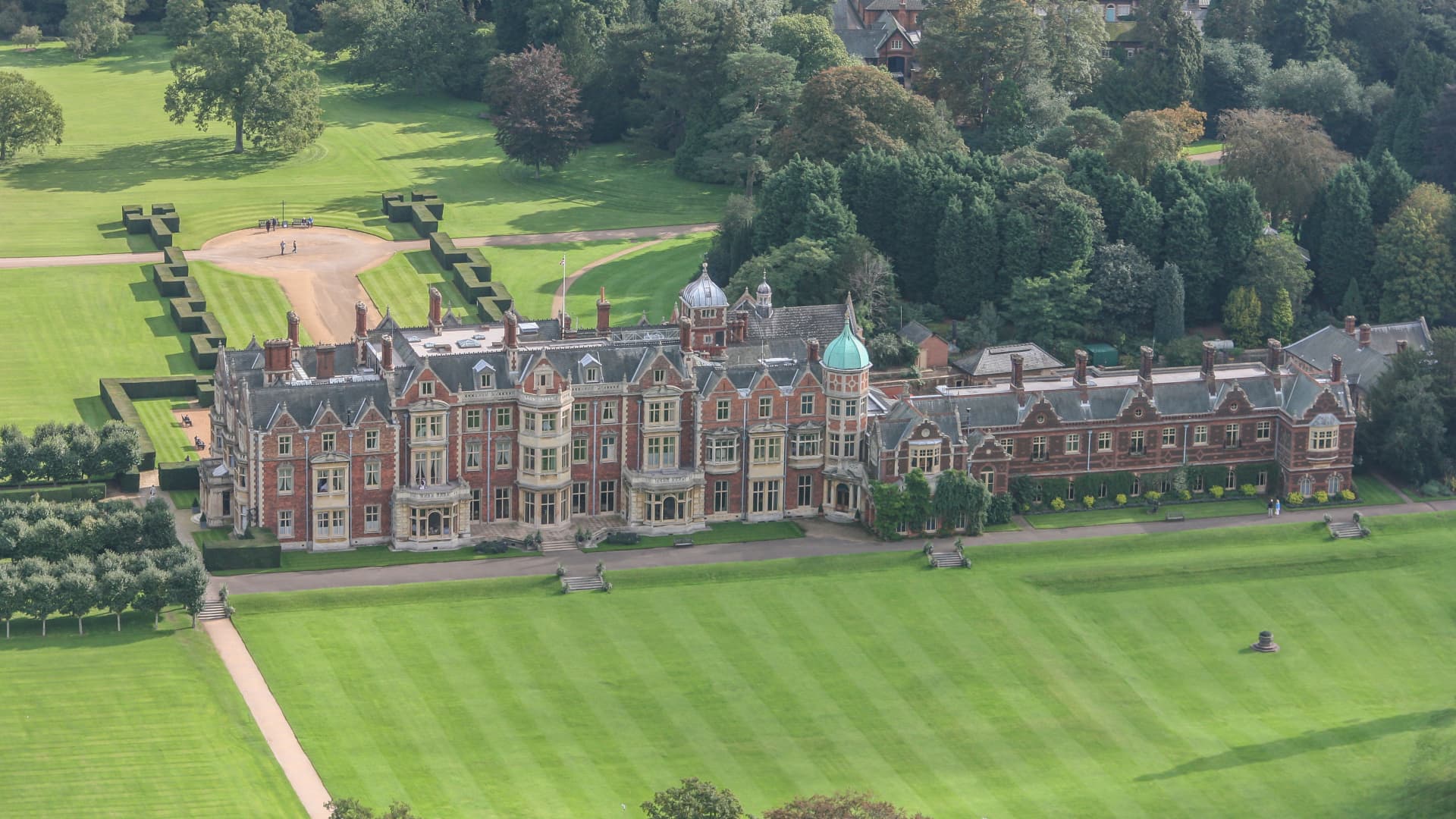 Sandringham House is one of the royal residencies Queen Elizabeth II privately owned.