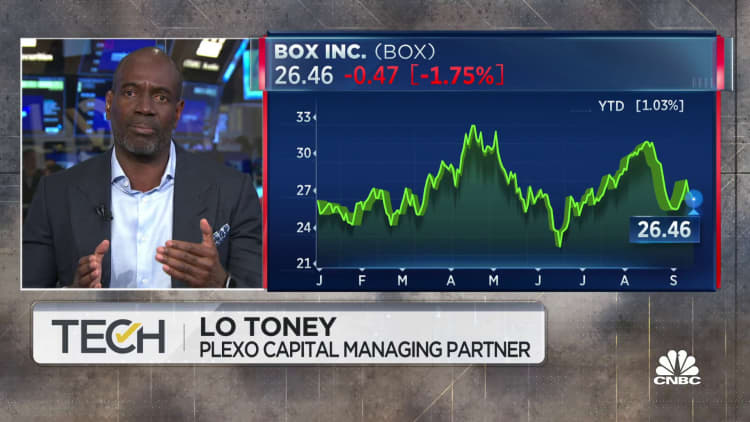 Watch the full CNBC interview with Plexo Capital's Lo Toney