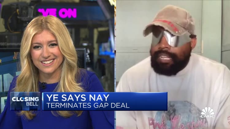 I'm not going to argue with people that are broker than me about money, says Kanye West on nixed Gap deal