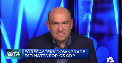 Economic forecasters downgrade estimates for Q3 GDP