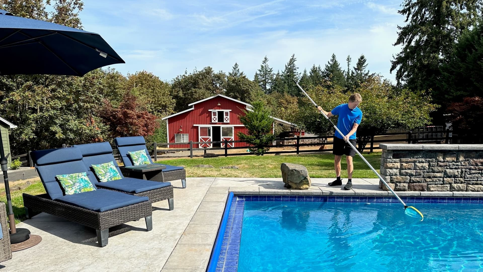 Jim Battan, 58, has made nearly $200,000 renting out his backyard pool. But he says his lucrative side hustle requires a lot of time, money and the right mindset to succeed.