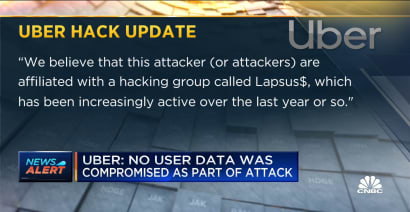 Uber says no user data compromised as part of last week's hack attack