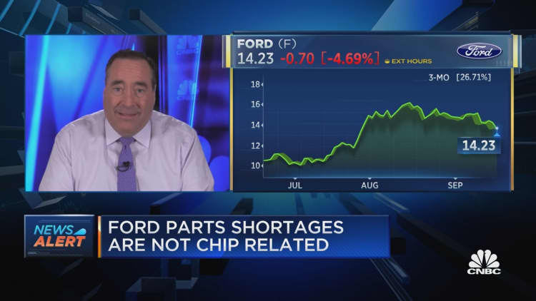 Ford warns investors of an extra $1B in supply chain costs during Q3