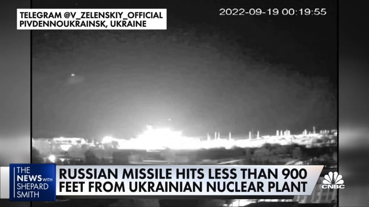 Russian missile explodes less than 900 feet from nuclear power plant