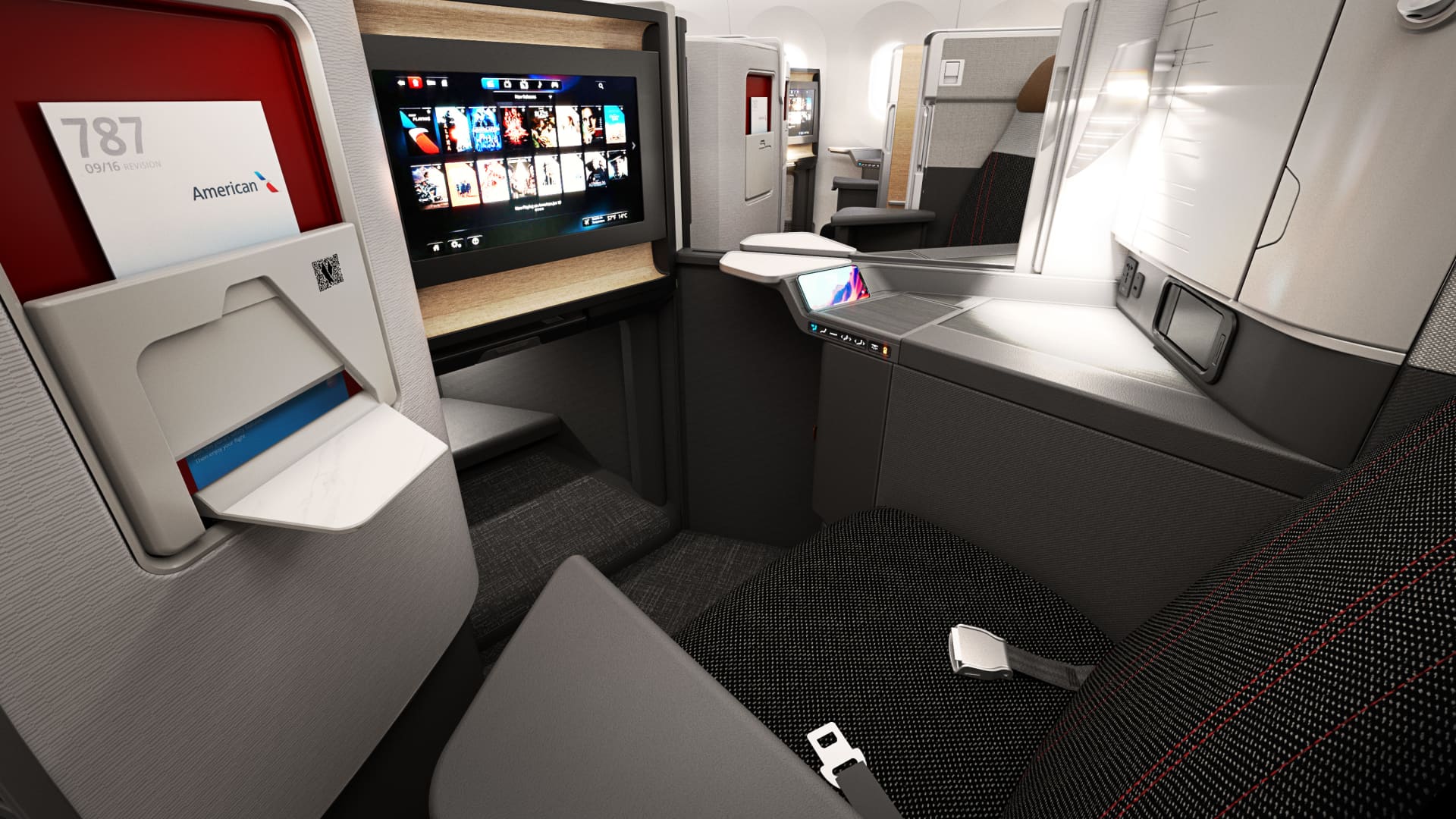 American Airlines plans premium suites in race for high-paying travelers