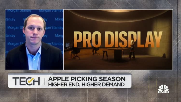 Apple's lead times are much better than expected, says Morgan Stanley's Erik Woodring