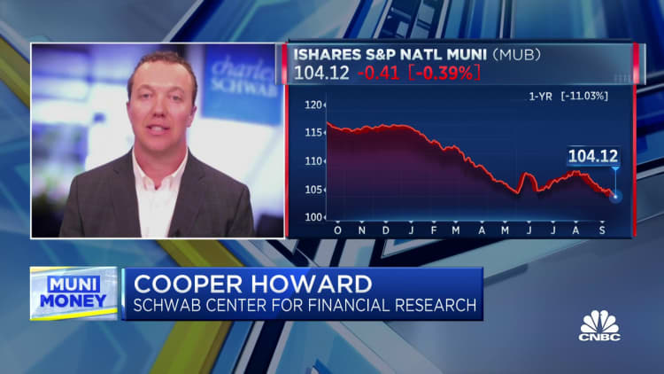 Watch CNBC's full interview on munis with Schwab Center's Cooper Howard