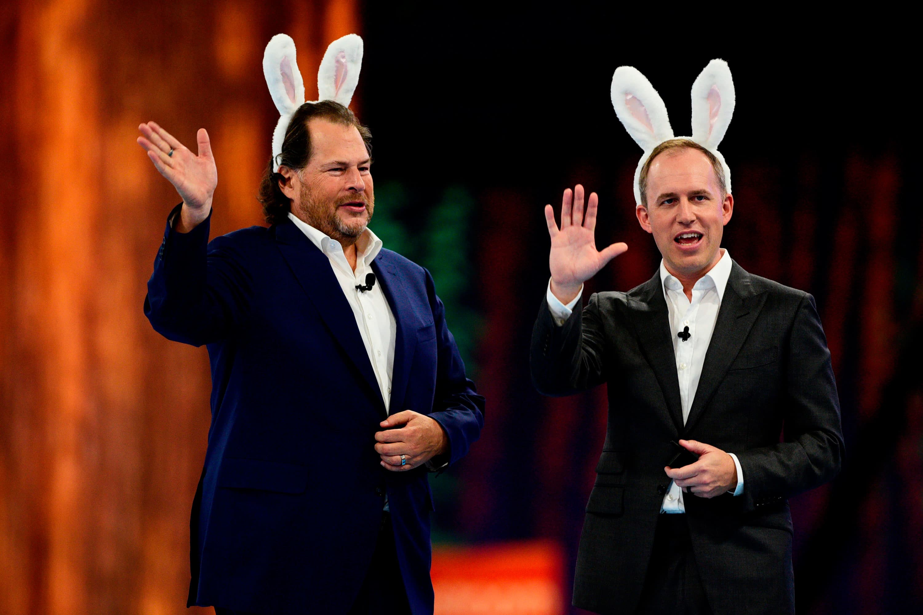 Jim Cramer sat down with the CEOs of Salesforce and Slack this week — here are our takeaways