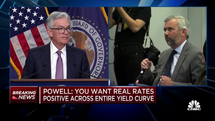 The central banks are all in different situations, says Fed Chair Powell