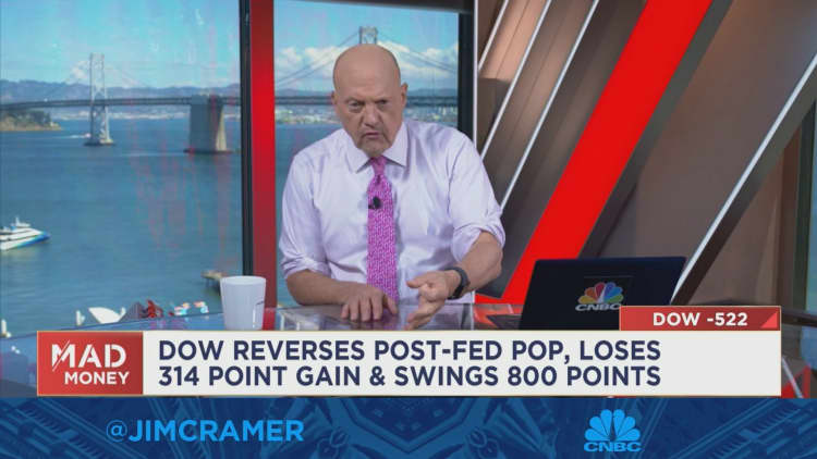 Jim Cramer breaks down the two broad camps that arise as the Fed fights inflation