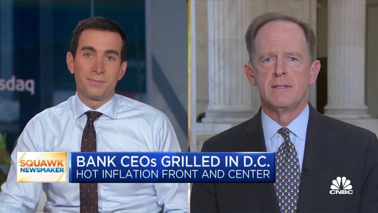 Sen. Pat Toomey: Big banks should 'stay in their lane' on social issues