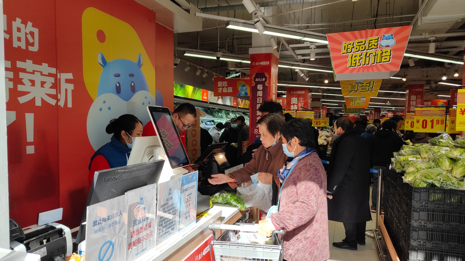 What Kroger, Walmart, Target learned from China’s Alibaba about grocery’s future