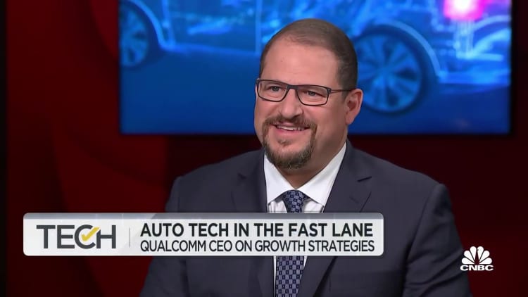 Qualcomm is a long-term story, and automotive is a great example of that, says CEO