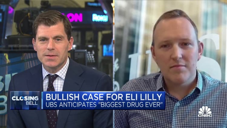 Eli Lilly's valuation is justified when you look at the growth profile, says UBS' Bristow