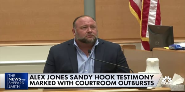 Alex Jones takes stand in latest Sandy Hook trial