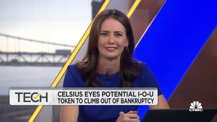 Celsius wants to issue 'I-O-U' crypto to customers who signed up for specific accounts