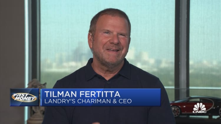Tilman Fertitta on the future of the business finance market