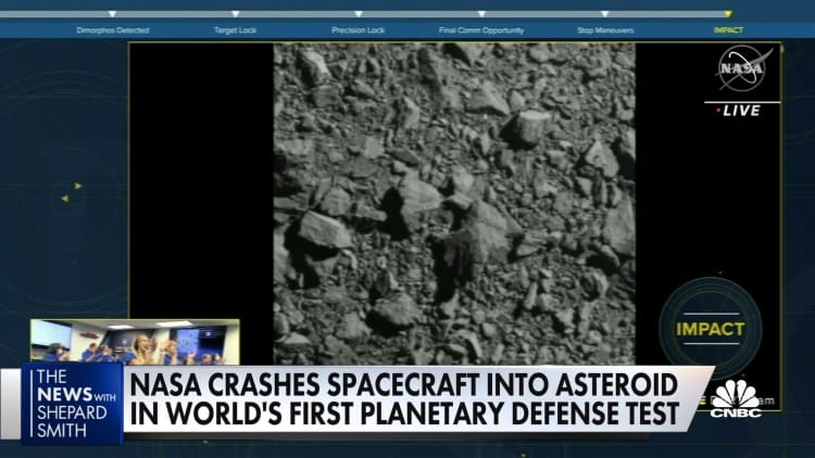 NASA intentionally crashes spacecraft into asteroid as Artemis moon mission delayed by Ian